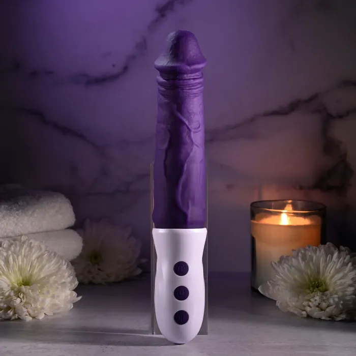 Evolved Vibrators Evolved PLUM THRUST Purple 29 cm USB Rechargeable Thrusting Vibrator Evolved Vibrators Evolved PLUM THRUST Purple 29 cm USB Rechargeable Thrusting Vibrator
