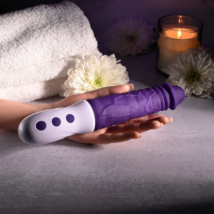 Evolved Vibrators Evolved PLUM THRUST Purple 29 cm USB Rechargeable Thrusting Vibrator Evolved Vibrators Evolved PLUM THRUST Purple 29 cm USB Rechargeable Thrusting Vibrator