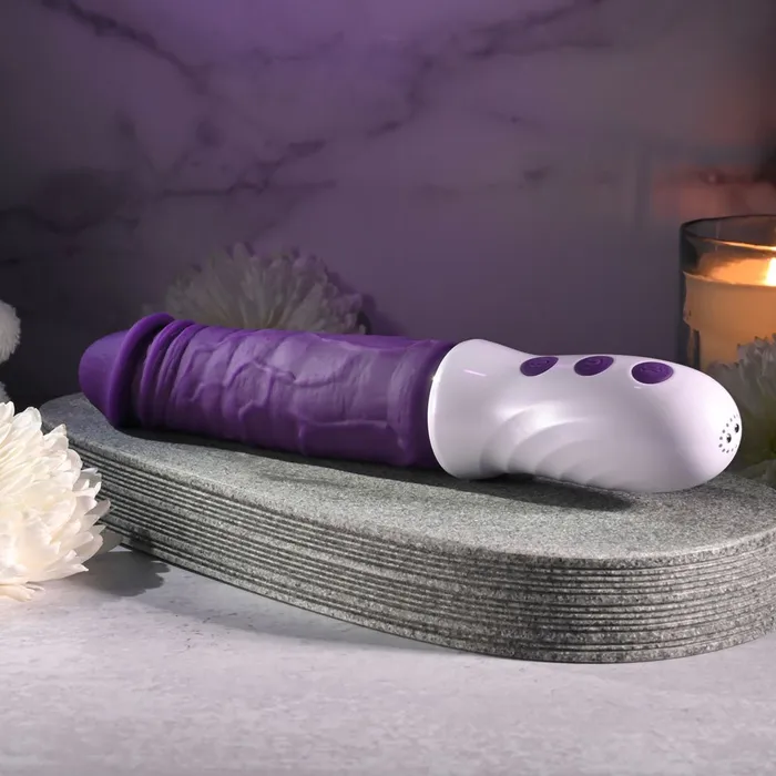 Evolved Vibrators Evolved PLUM THRUST Purple 29 cm USB Rechargeable Thrusting Vibrator Evolved Vibrators Evolved PLUM THRUST Purple 29 cm USB Rechargeable Thrusting Vibrator