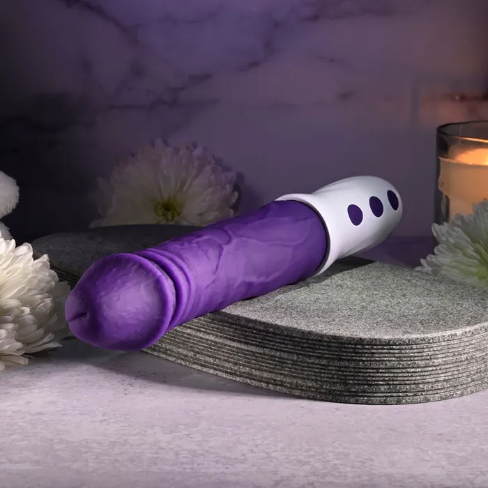 Evolved Vibrators Evolved PLUM THRUST Purple 29 cm USB Rechargeable Thrusting Vibrator Evolved Vibrators Evolved PLUM THRUST Purple 29 cm USB Rechargeable Thrusting Vibrator