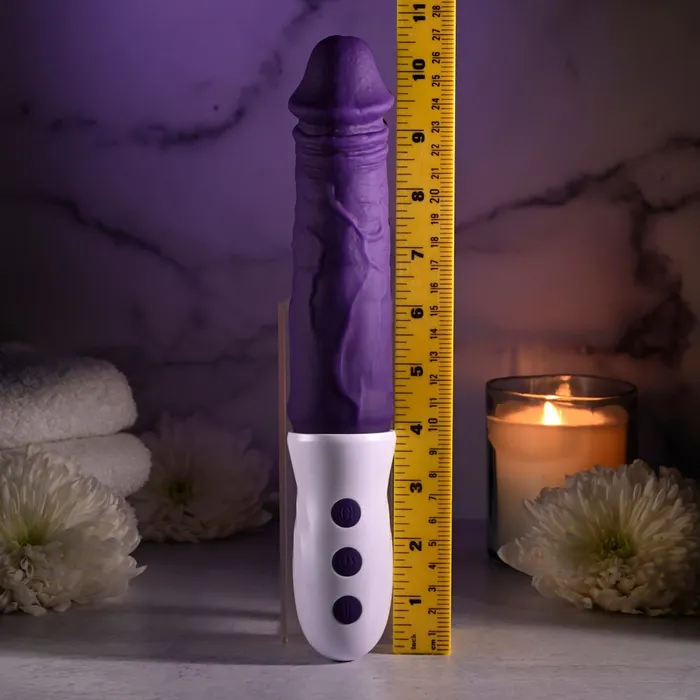Evolved Vibrators Evolved PLUM THRUST Purple 29 cm USB Rechargeable Thrusting Vibrator Evolved Vibrators Evolved PLUM THRUST Purple 29 cm USB Rechargeable Thrusting Vibrator