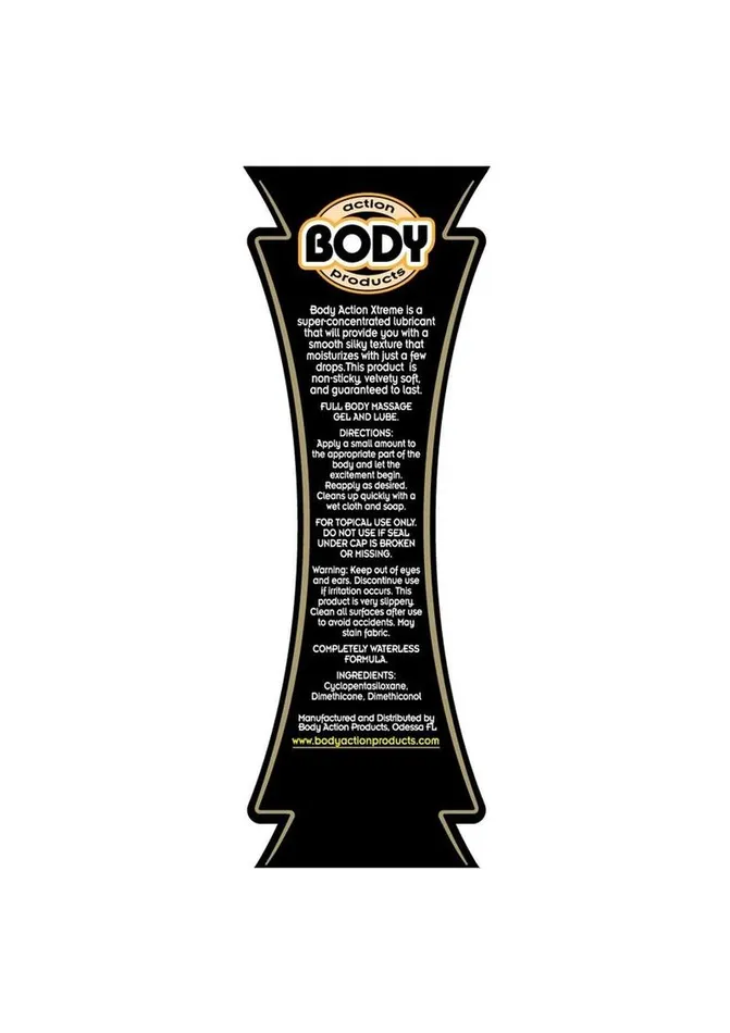 Female Sex Toys Body Action Extreme Glide Silicone Lubricant Body Action Products Female Sex Toys Body Action Extreme Glide Silicone Lubricant Body Action Products