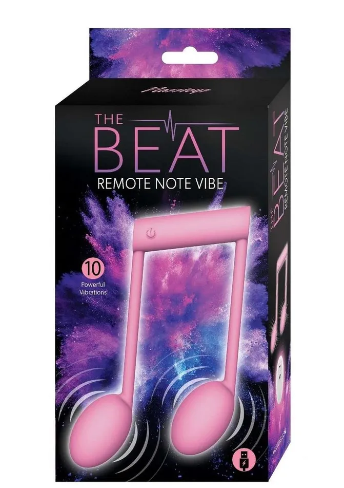 Female Sex Toys The Beat The Beat Rechargeable Silicone Note Vibrator