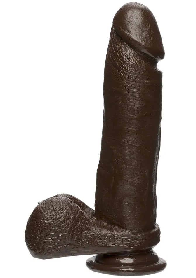 Female Sex Toys The D Perfect D Firmskyn Dildo with Balls The D