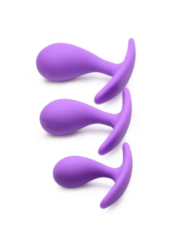 Frisky Male Sex Toys Frisky Booty Poppers Silicone Anal Trainer Kit