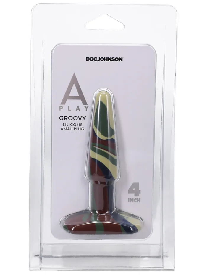 House Of Fun Male Sex Toys CAMO SILICONE ANAL PLUG