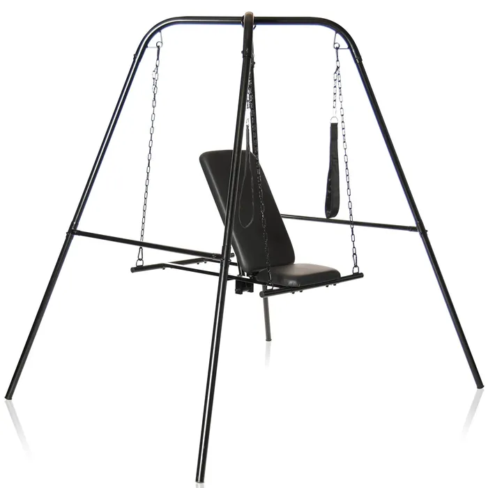 Lime Prometheus Male Sex Toys Throne Adjustable Sex Sling with Stand