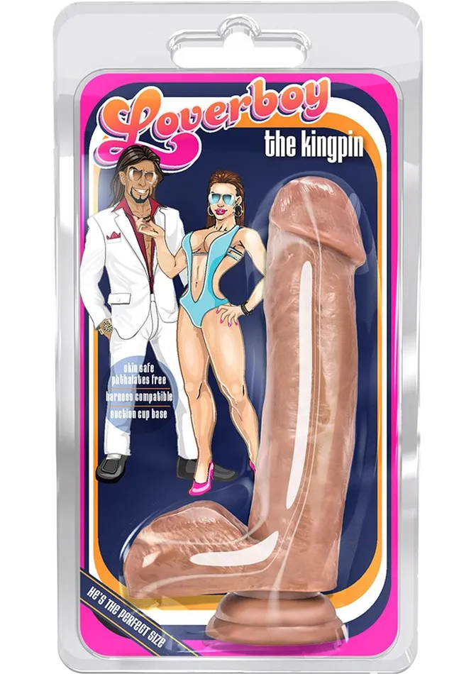 Loverboy The Kingpin Dildo with Balls Loverboy Female Sex Toys