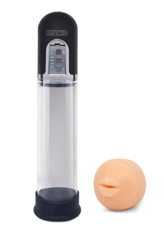 Lux Fetish 2 In 1 Blowjob Auto Sucker and Penis Englarger Pump Lux Fetish Male Sex Toys Lux Fetish 2 In 1 Blowjob Auto Sucker and Penis Englarger Pump Lux Fetish Male Sex Toys