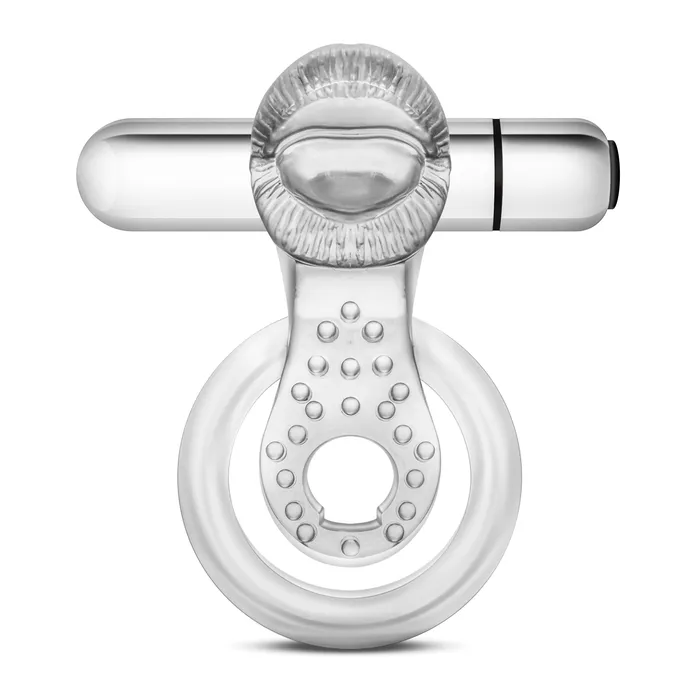 Male Sex Toys Blush Novelties Stay Hard 10 Function Vibrating Tongue Ring Clear Male Sex Toys Blush Novelties Stay Hard 10 Function Vibrating Tongue Ring Clear
