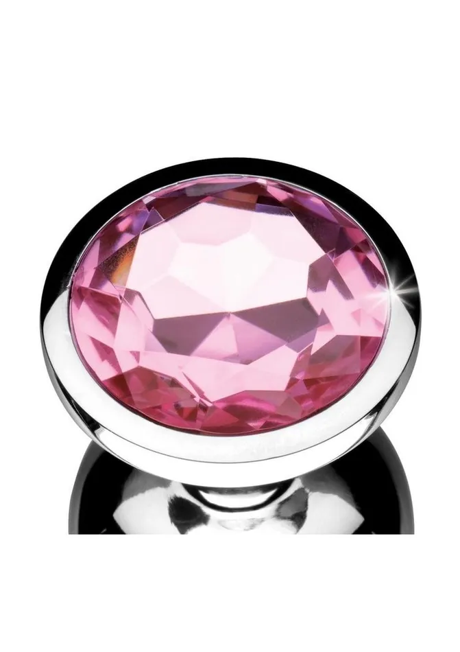 Male Sex Toys Booty Sparks Booty Sparks Pink Gem Large Anal Plug