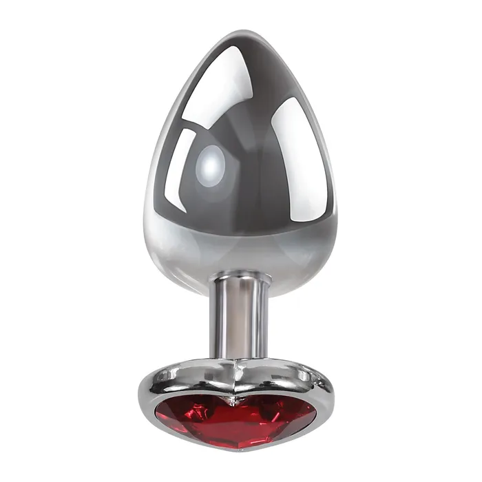 Male Sex Toys Curve Toys Adam Eve Red Heart Gem Anal Plug Medium RedChrome Male Sex Toys Curve Toys Adam Eve Red Heart Gem Anal Plug Medium RedChrome