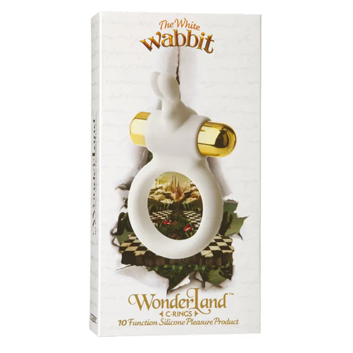 Male Sex Toys Doc Johnson Doc Johnson Wonderland CRing The White Wabbit