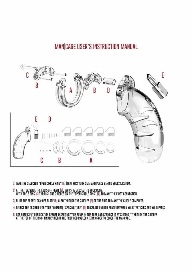 Male Sex Toys ManCage Man Cage Model 02 Male Chastity with Lock Male Sex Toys ManCage Man Cage Model 02 Male Chastity with Lock