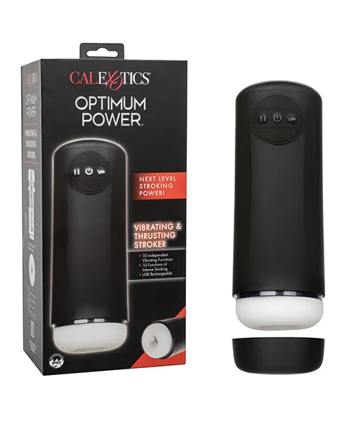 Male Sex Toys Optimum Power Vibrating Thruster Stroker California Exotic Novelties