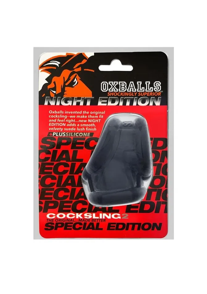 Male Sex Toys Oxballs Cocksling2 Cock Ball Sling Night Edition Oxballs