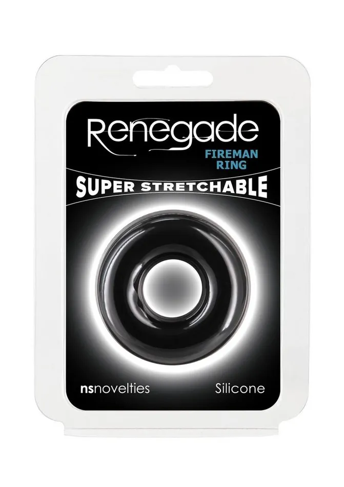 Male Sex Toys Renegade Renegade Fireman Ring Silicone Cock Ring