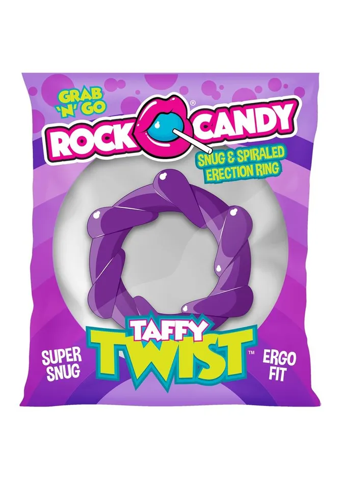 Male Sex Toys Rock Candy Toys Rock Candy Taffy Twist Cock Ring