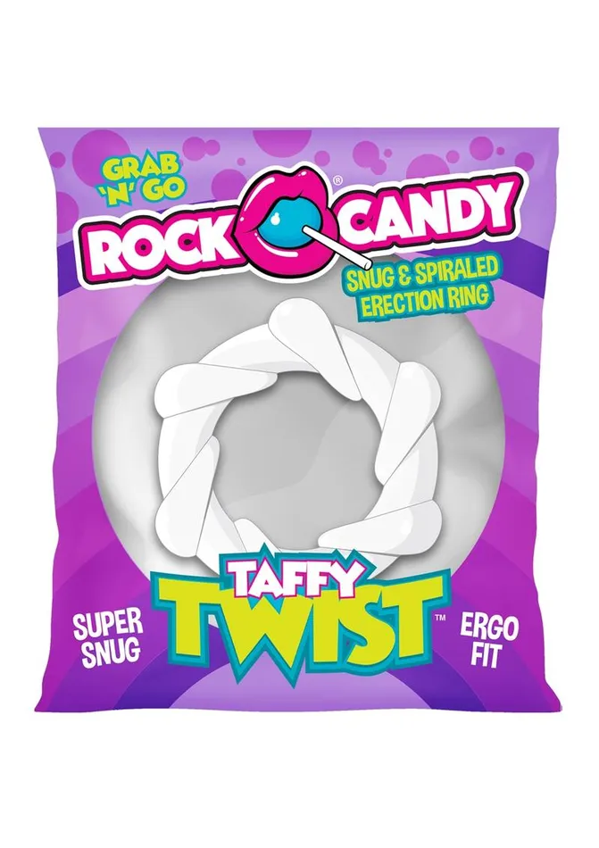 Male Sex Toys Rock Candy Toys Rock Candy Taffy Twist Cock Ring
