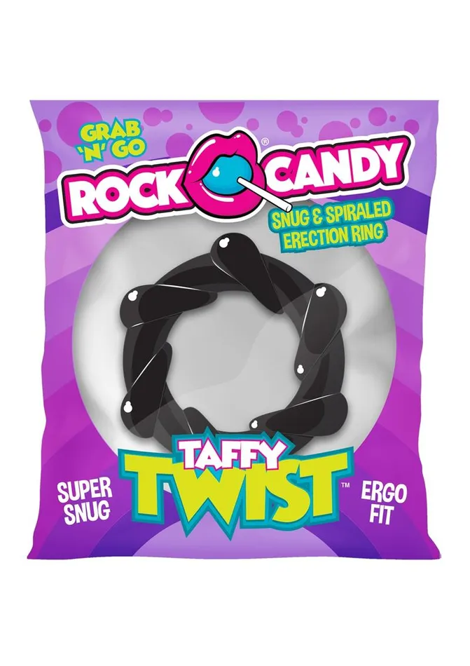 Male Sex Toys Rock Candy Toys Rock Candy Taffy Twist Cock Ring