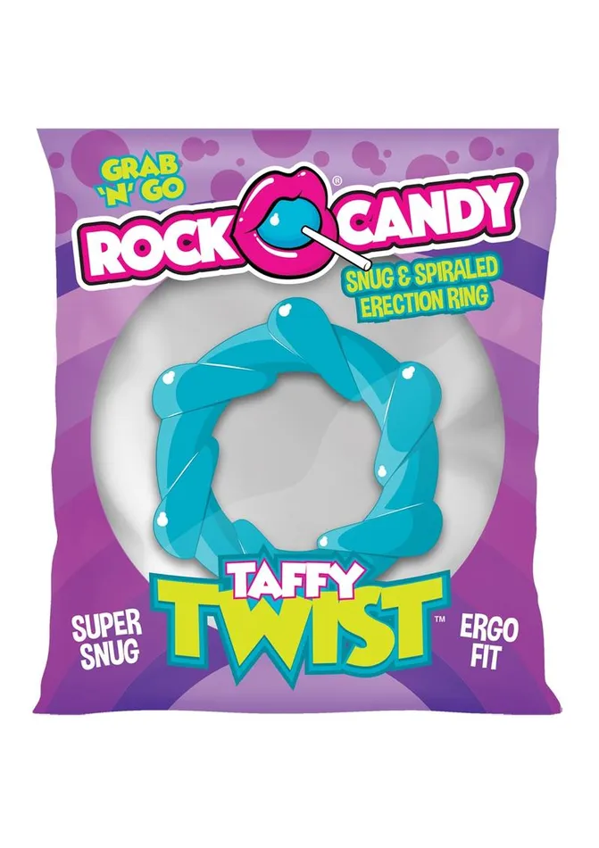 Male Sex Toys Rock Candy Toys Rock Candy Taffy Twist Cock Ring