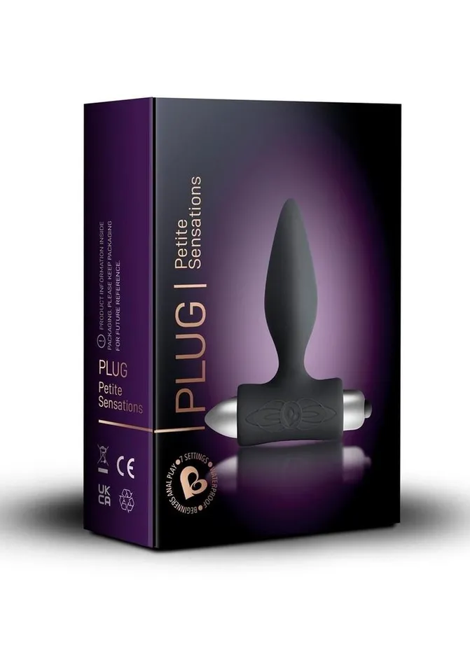 Male Sex Toys Rocks Off Petite Sensations Silicone Vibrating Anal Plug
