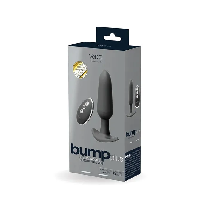 Male Sex Toys VeDO Bump Plus Remote Vibrating Anal Plug