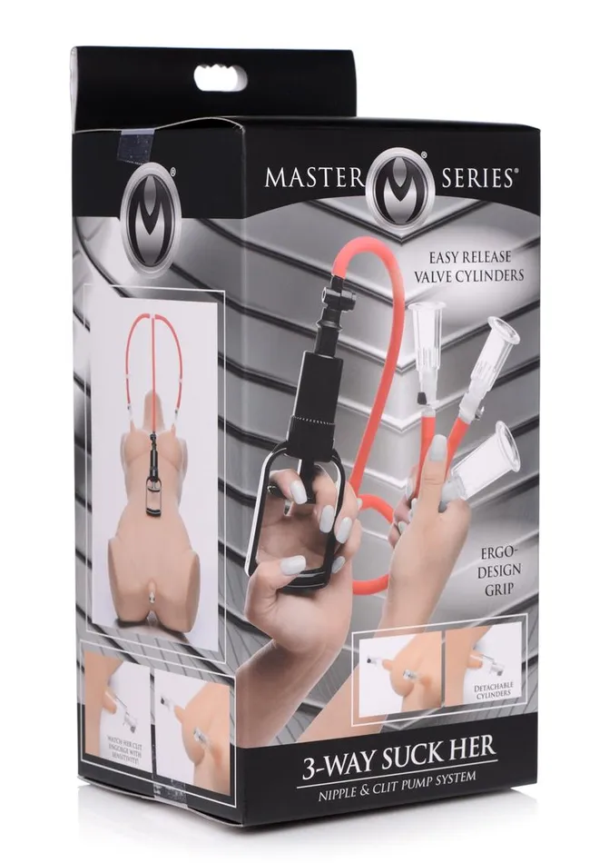 Master Series Male Sex Toys Master Series Clit and Nipple Pump