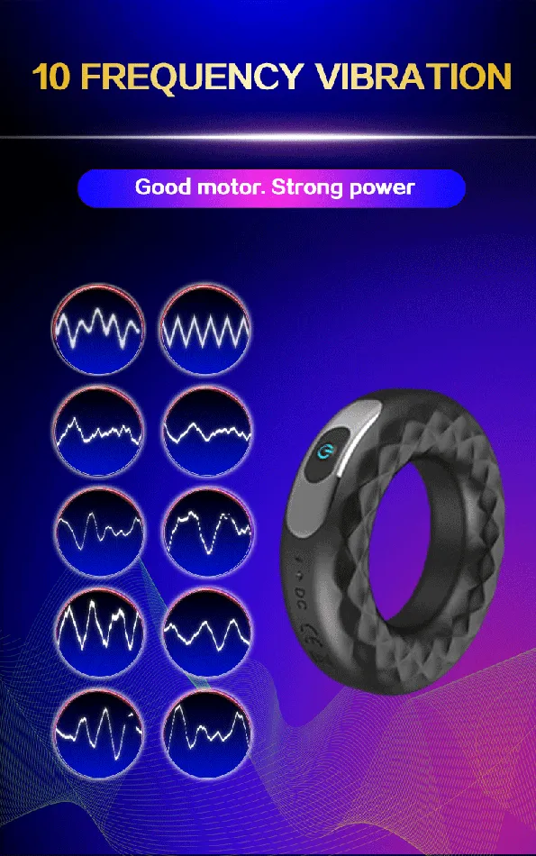 Onion Toy Male Sex Toys Stretchable Delay Ejaculation Silicone Cock Ring Vibrator
