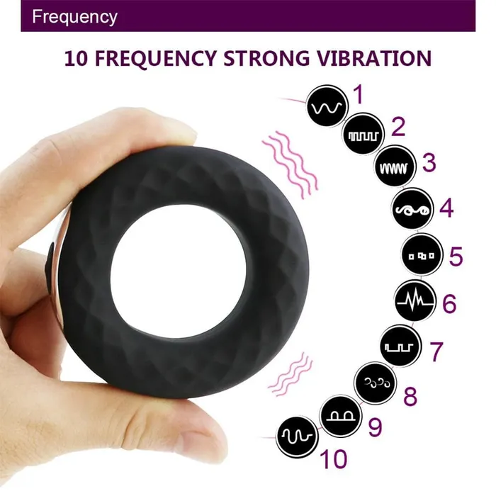 Onion Toy Male Sex Toys Stretchable Delay Ejaculation Silicone Cock Ring Vibrator