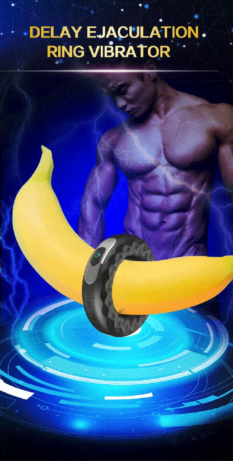Onion Toy Male Sex Toys Stretchable Delay Ejaculation Silicone Cock Ring Vibrator