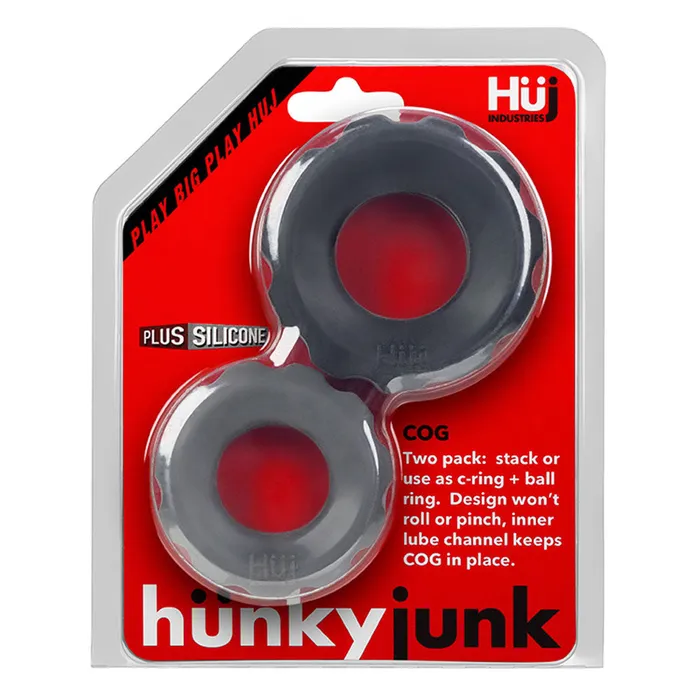 Ox Balls Male Sex Toys Hunkyjunk Cog 2 Size CRing Tar Stone