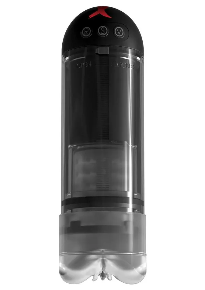 PDX Elite Male Sex Toys Pipedream Extreme Elite Rechargeable Extender Pro Vibrating Pump Masturbator Pussy PDX Elite Male Sex Toys Pipedream Extreme Elite Rechargeable Extender Pro Vibrating Pump Masturbator Pussy