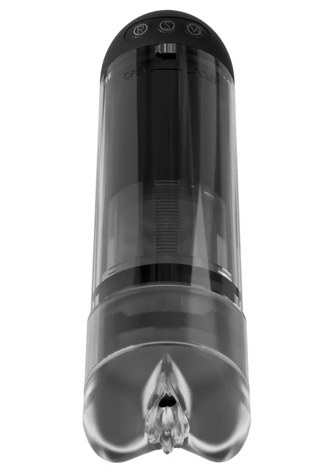 PDX Elite Male Sex Toys Pipedream Extreme Elite Rechargeable Extender Pro Vibrating Pump Masturbator Pussy