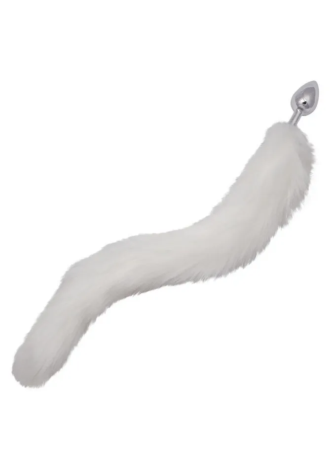 Running Wild Faux Fur Tail and Metallic Anal Plug Running Wild Male Sex Toys