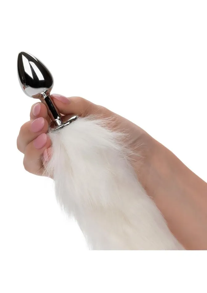 Running Wild Faux Fur Tail and Metallic Anal Plug Running Wild Male Sex Toys