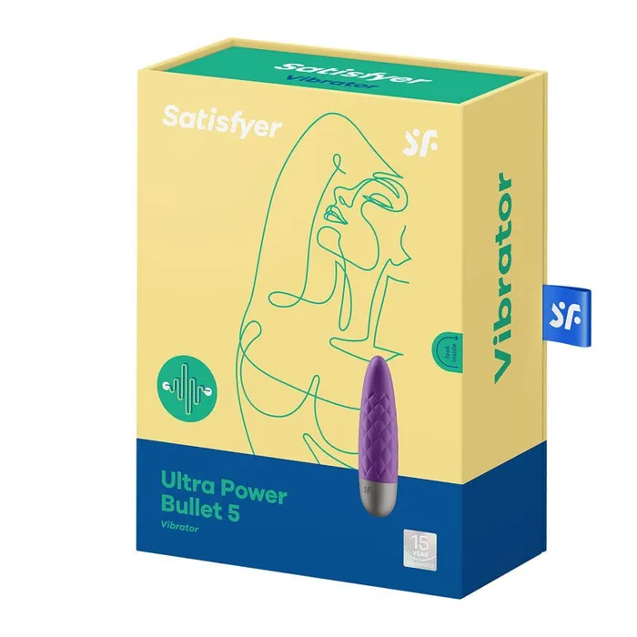 Satisfyer Ultra Power Bullet 5 Purple USB Rechargeable Bullet Satisfyer Vibrators