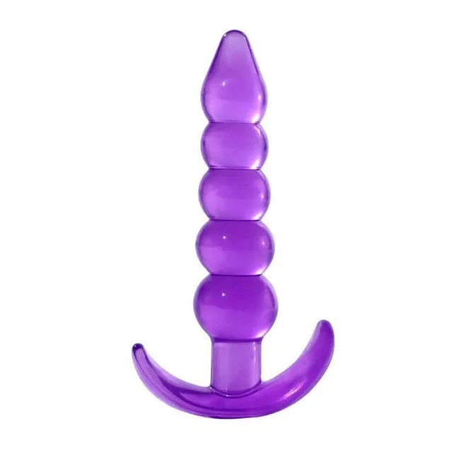 sex toys for us Male Sex Toys 3 Size Anal Plug Heart Stainless Steel Crystal Anal Plug Removable
