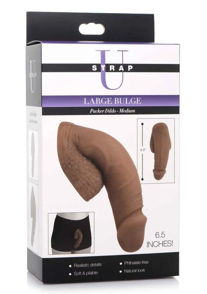 STRAP U StrapU Large Bulge Soft Packer Dildo Female Sex Toys