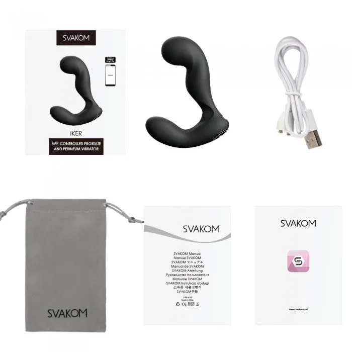 Svakom Iker Pulsating Prostate Massager with App Control Svakom Male Sex Toys