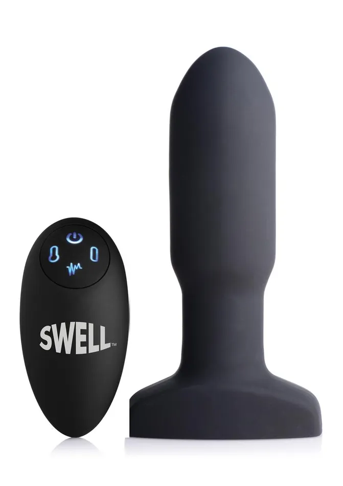 SWELL Male Sex Toys Swell Inflatable Rechargeable Silicone Vibrating Missile Anal Plug SWELL Male Sex Toys Swell Inflatable Rechargeable Silicone Vibrating Missile Anal Plug