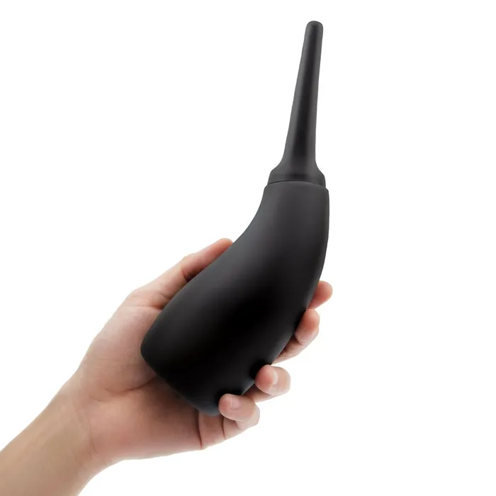 Xgen Products Male Sex Toys AquaClean Silicone 1Way Valve Contoured Ergo Douche Set 190 ml Capacity with Free Travel Douche Included Xgen Products Male Sex Toys AquaClean Silicone 1Way Valve Contoured Ergo Douche Set 190 ml Capacity with Free Travel Douche Included