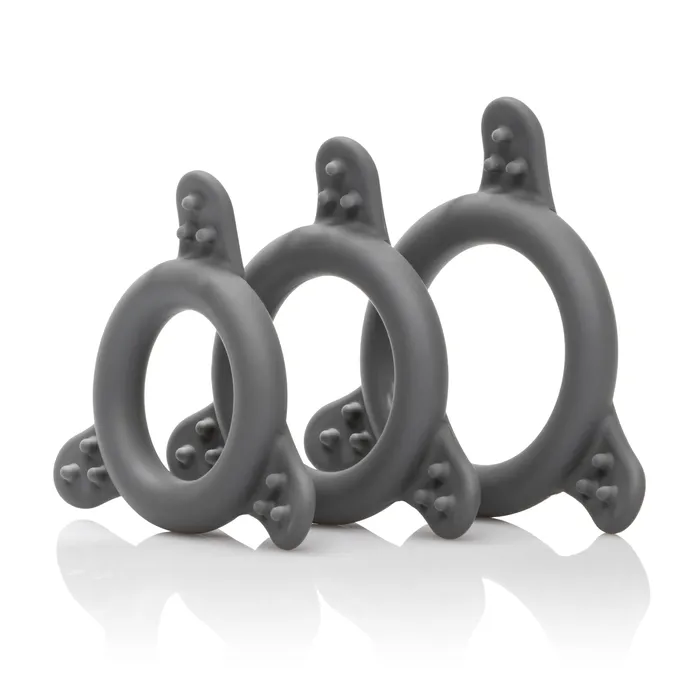 CalExotics Male Sex Toys Pro Series Silicone Ring Set