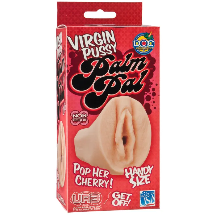Doc Johnson Male Sex Toys Palm Pal Virgin Pussy Masturbator