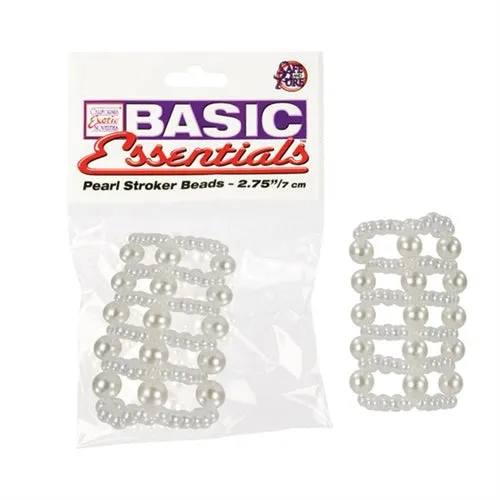 Male Sex Toys CalExotics Basic Pearl Stroker Beads Large