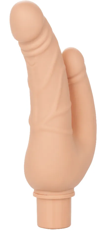 Male Sex Toys CalExotics Rechargeable Power Stud Over and Under Ivory