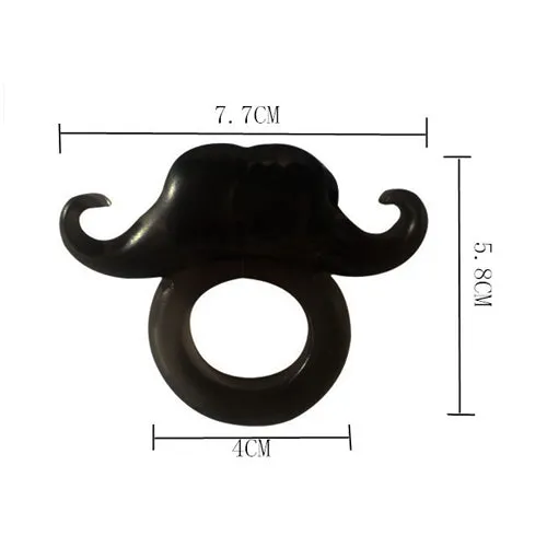 Male Sex Toys OEM The Mustache Penis Ring Vibe