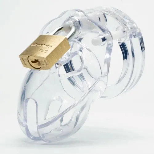 Mr Stubb Kit 175in Clear Cock Cage CBX Male Chastity Male Sex Toys
