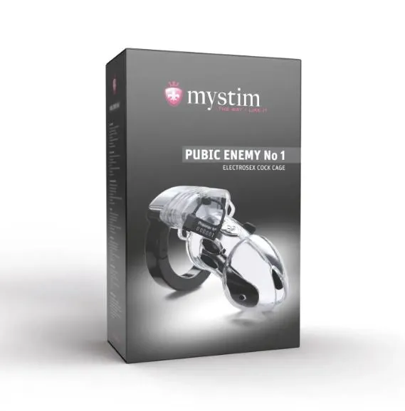 Mystim Male Sex Toys Mystim Pubic Enemy No 1 EStim Chastity Cock Cage Mystim Male Sex Toys Mystim Pubic Enemy No 1 EStim Chastity Cock Cage