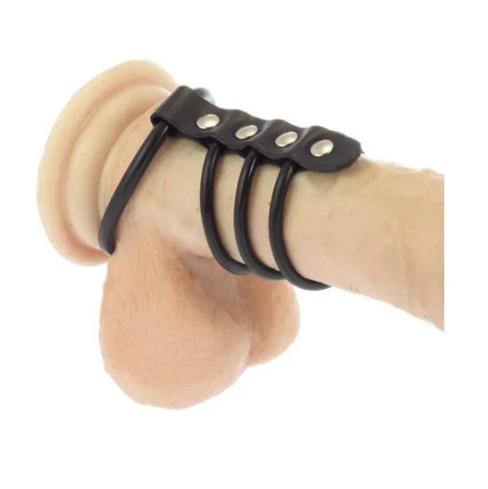 Rimba 4 Rubber Cock Ring Rimba Male Sex Toys